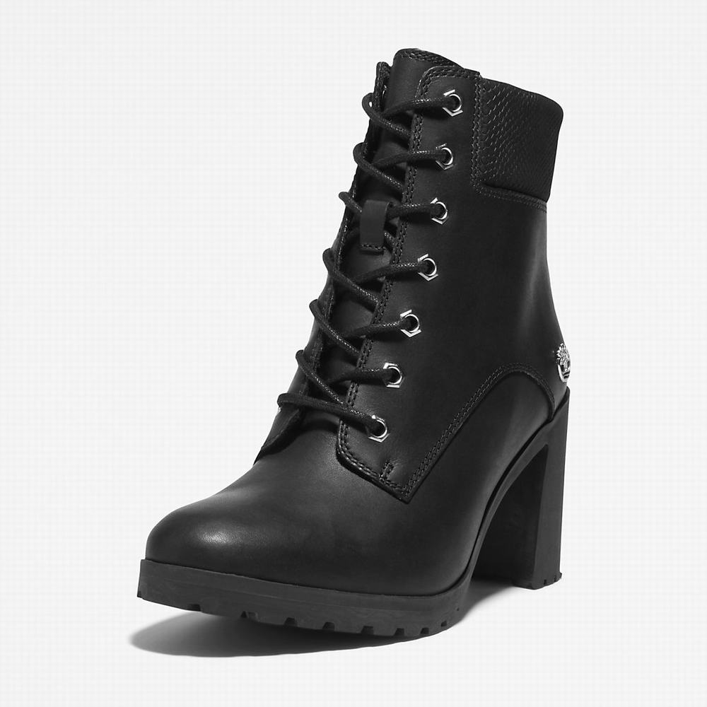 Dámské Zimní Boty Timberland Allington Podpatku 6 Inch Černé | TI23917-391