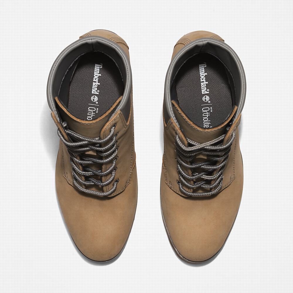 Dámské Zimní Boty Timberland Allington Podpatku 6 Inch Béžový | TI38259-531