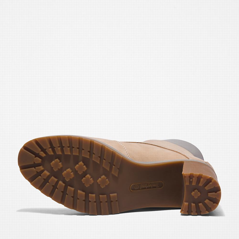 Dámské Zimní Boty Timberland Allington Podpatku 6 Inch Béžový | TI38259-531