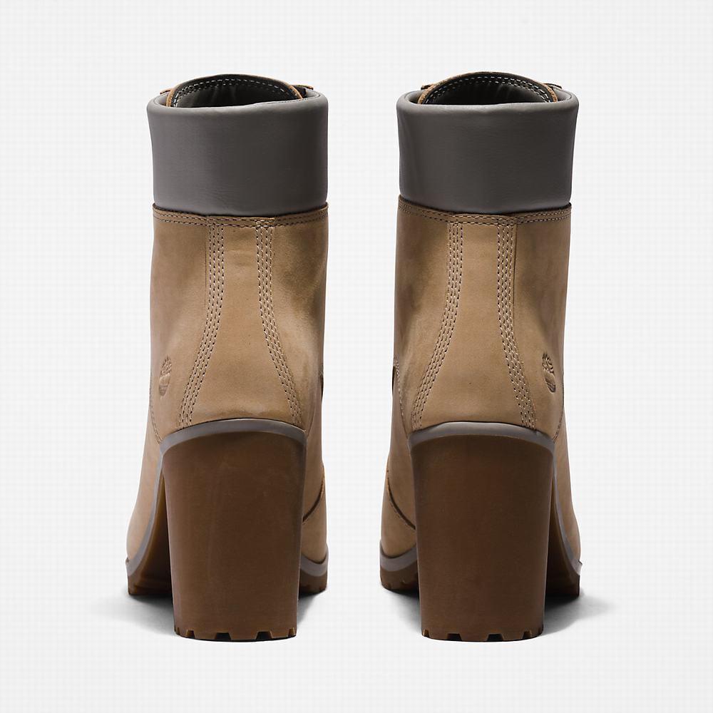 Dámské Zimní Boty Timberland Allington Podpatku 6 Inch Béžový | TI38259-531