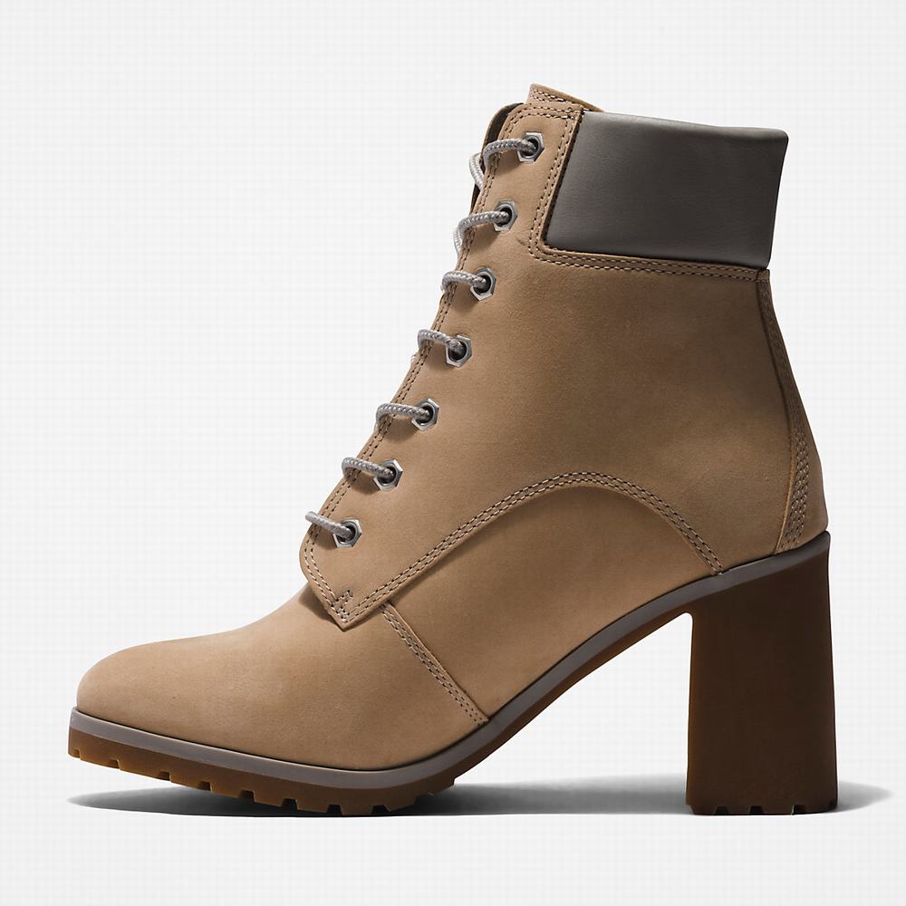 Dámské Zimní Boty Timberland Allington Podpatku 6 Inch Béžový | TI38259-531