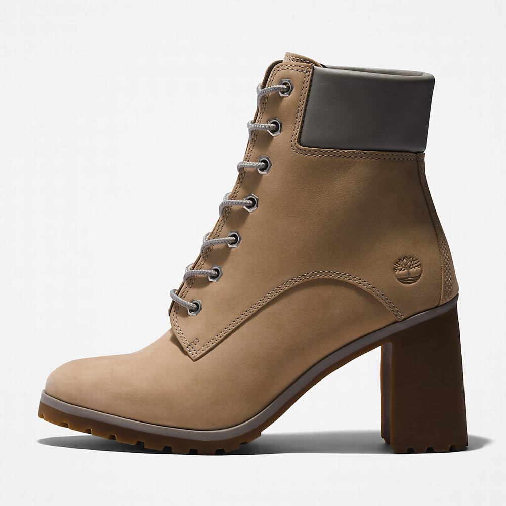 Dámské Zimní Boty Timberland Allington Podpatku 6 Inch Béžový | TI38259-531