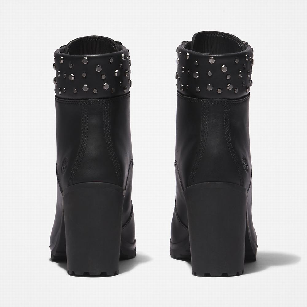 Dámské Zimní Boty Timberland Allington Podpatku 6 Inch Černé | TI59601-570
