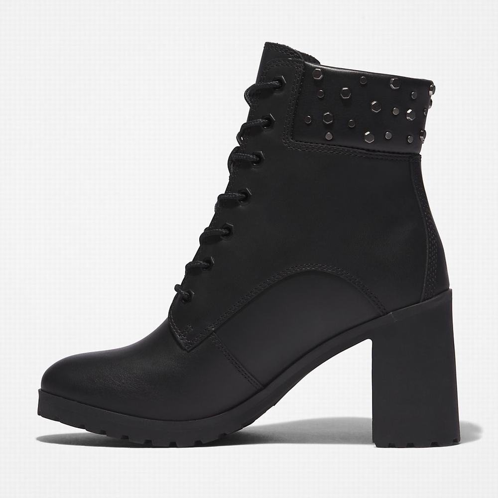 Dámské Zimní Boty Timberland Allington Podpatku 6 Inch Černé | TI59601-570