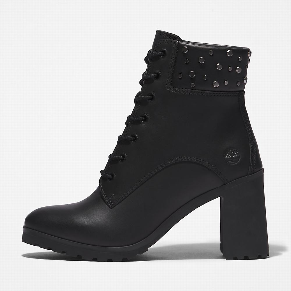 Dámské Zimní Boty Timberland Allington Podpatku 6 Inch Černé | TI59601-570