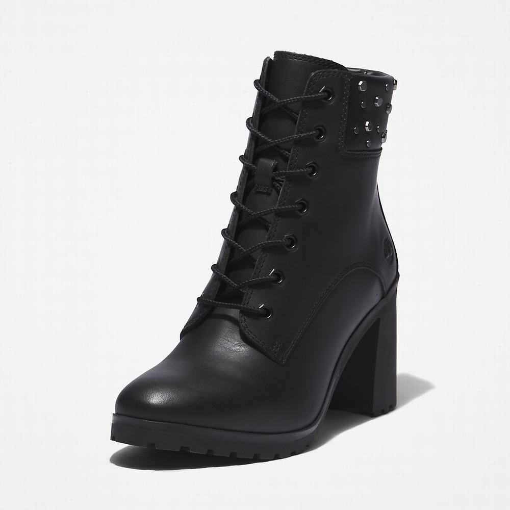 Dámské Zimní Boty Timberland Allington Podpatku 6 Inch Černé | TI59601-570