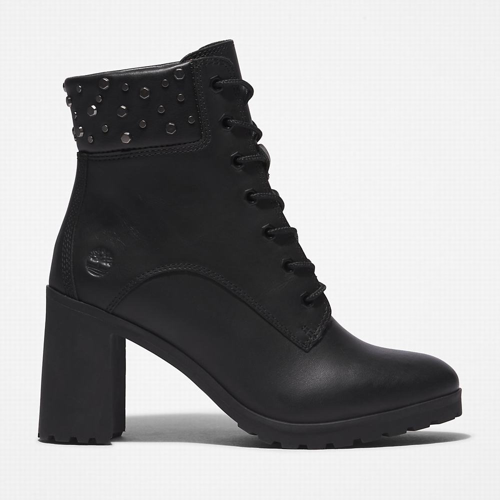 Dámské Zimní Boty Timberland Allington Podpatku 6 Inch Černé | TI59601-570