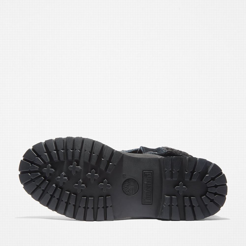 Dámské Zimní Boty Timberland Authentic Fold-over Černé | TI42071-724