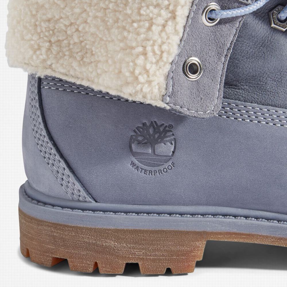 Dámské Zimní Boty Timberland Authentics Waterproof Roll-Top Blankyt | TI68910-790