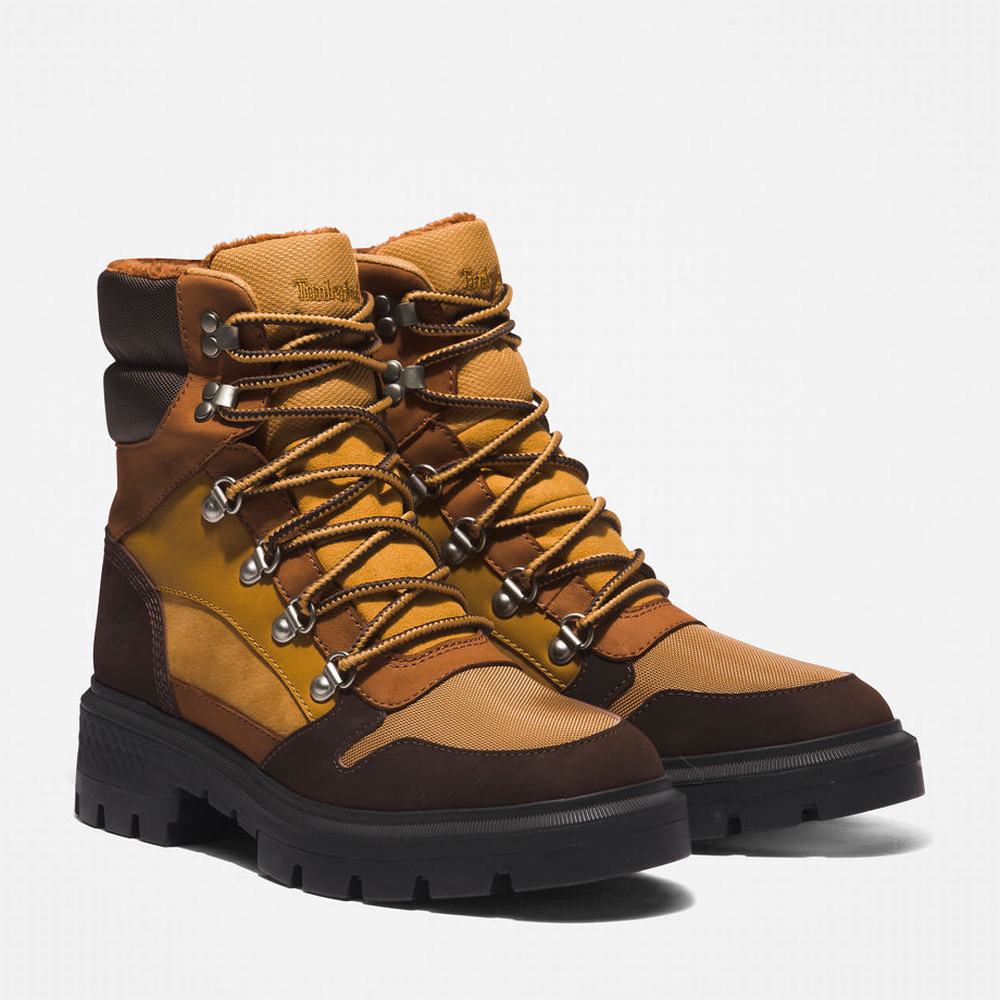 Dámské Zimní Boty Timberland Cortina Valley Warm-lined Žluté | TI80371-127