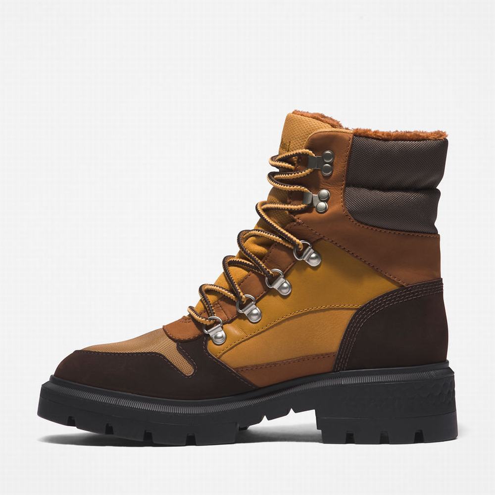 Dámské Zimní Boty Timberland Cortina Valley Warm-lined Žluté | TI80371-127