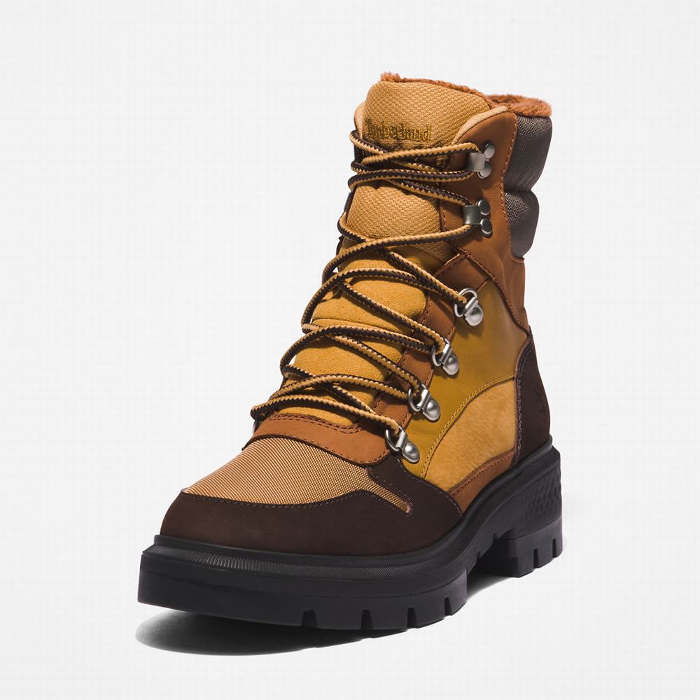 Dámské Zimní Boty Timberland Cortina Valley Warm-lined Žluté | TI80371-127