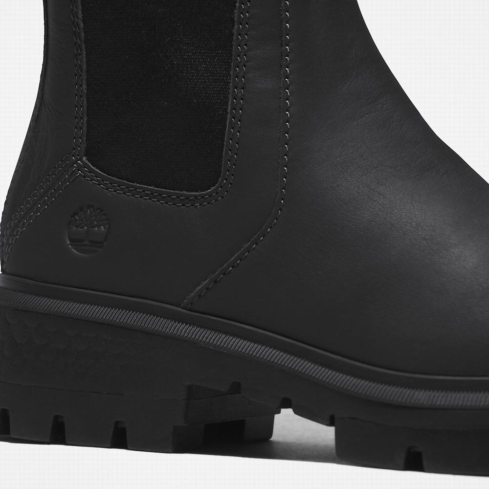 Dámské Zimní Boty Timberland Cortina Valley Vysoké Černé | TI84537-412