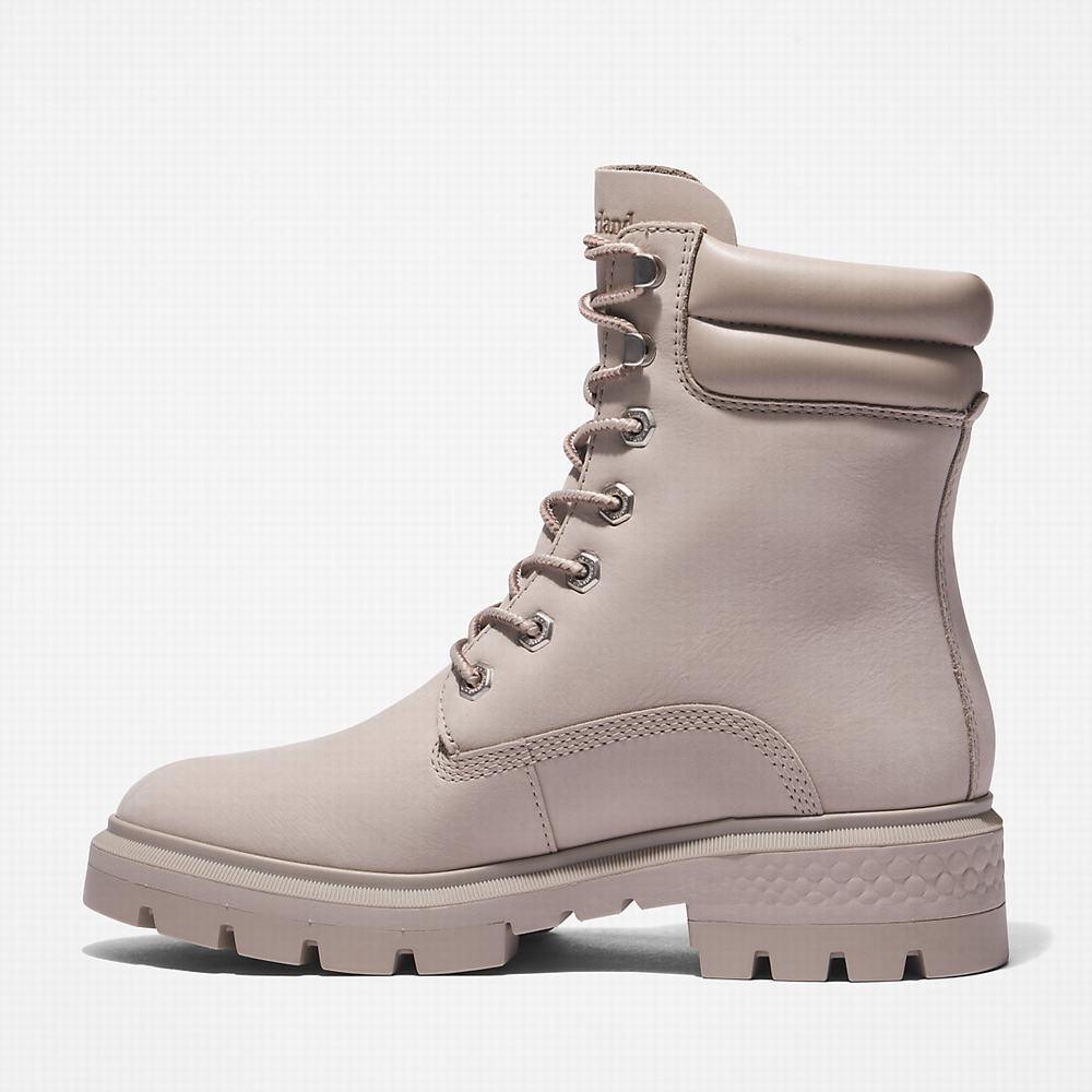 Dámské Zimní Boty Timberland Cortina Valley 6 Inch Béžový | TI95607-136