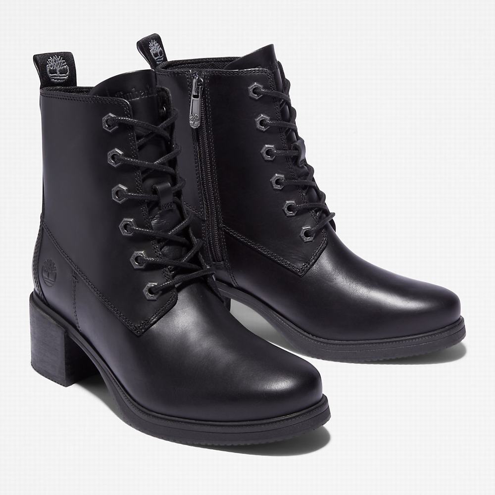 Dámské Zimní Boty Timberland Dalston Vibe 6 Inch Černé | TI02671-341