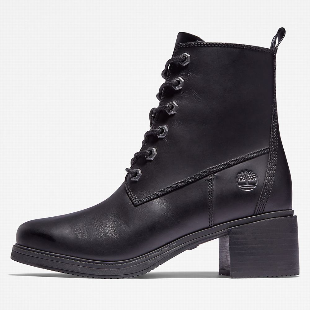 Dámské Zimní Boty Timberland Dalston Vibe 6 Inch Černé | TI02671-341