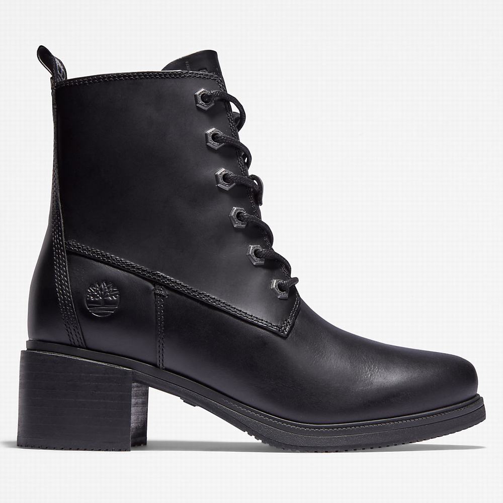 Dámské Zimní Boty Timberland Dalston Vibe 6 Inch Černé | TI02671-341