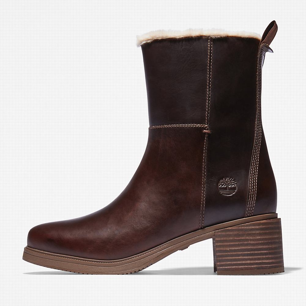Dámské Zimní Boty Timberland Dalston Vibe Winter Hnědé | TI03246-976