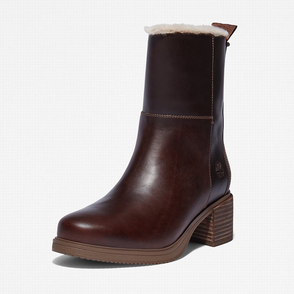 Dámské Zimní Boty Timberland Dalston Vibe Winter Hnědé | TI03246-976