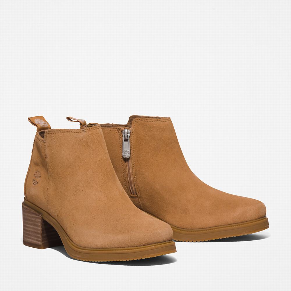 Dámské Zimní Boty Timberland Dalston Vibe Shootie Béžový | TI65247-340