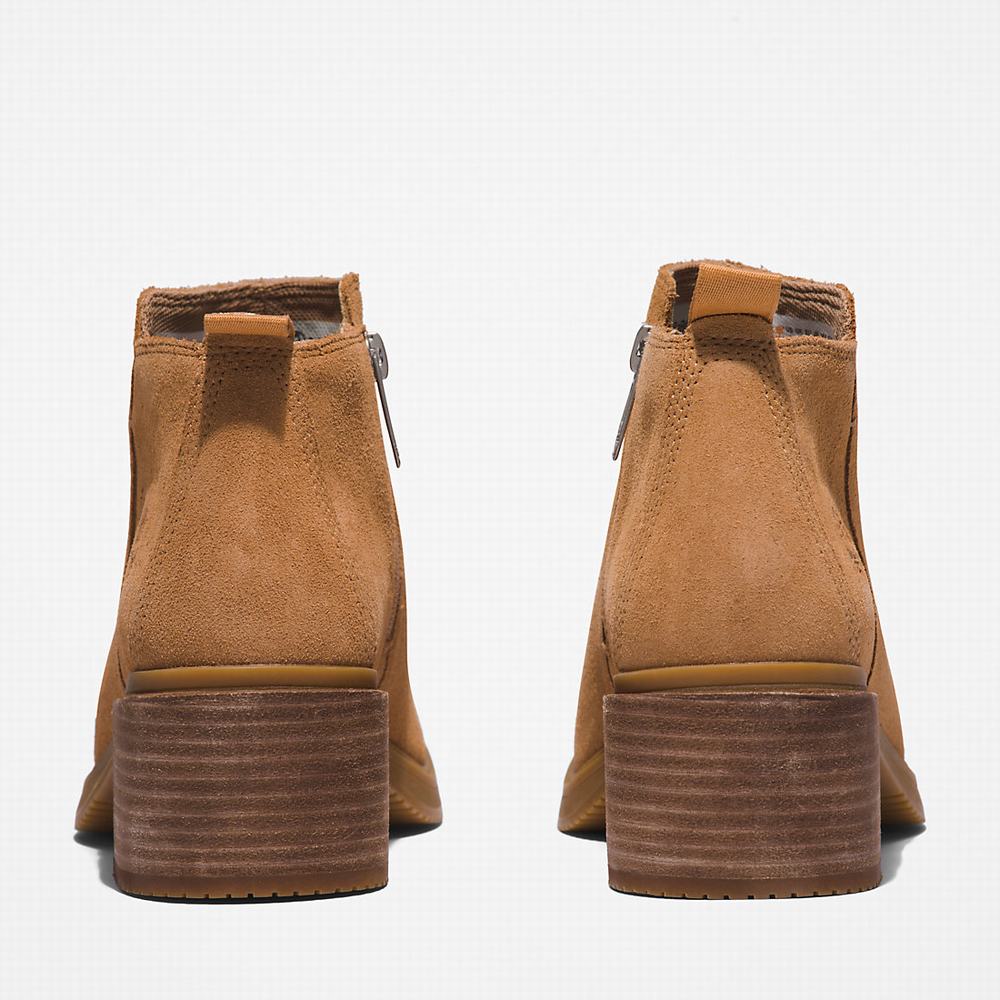 Dámské Zimní Boty Timberland Dalston Vibe Shootie Béžový | TI65247-340