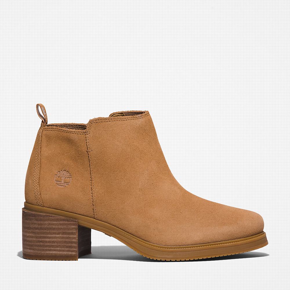 Dámské Zimní Boty Timberland Dalston Vibe Shootie Béžový | TI65247-340