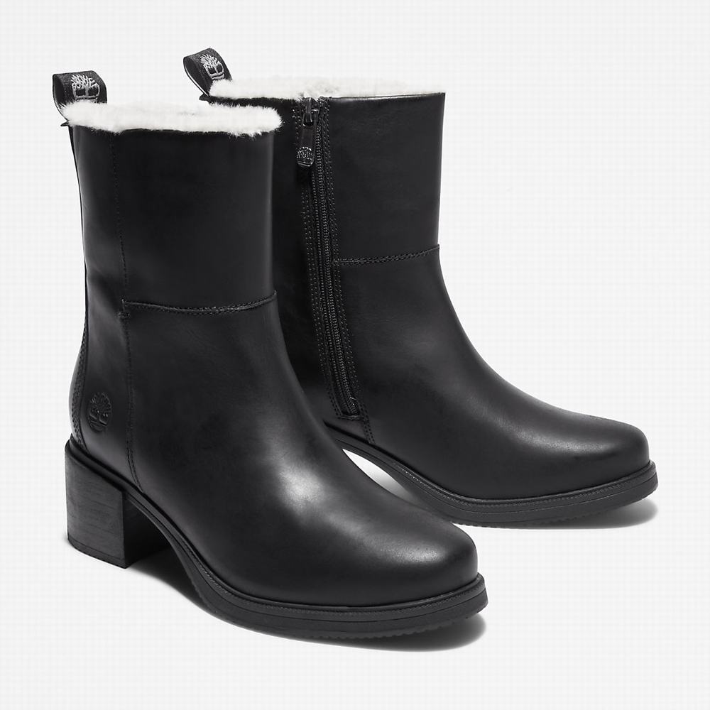 Dámské Zimní Boty Timberland Dalston Vibe Winter Černé | TI74816-614