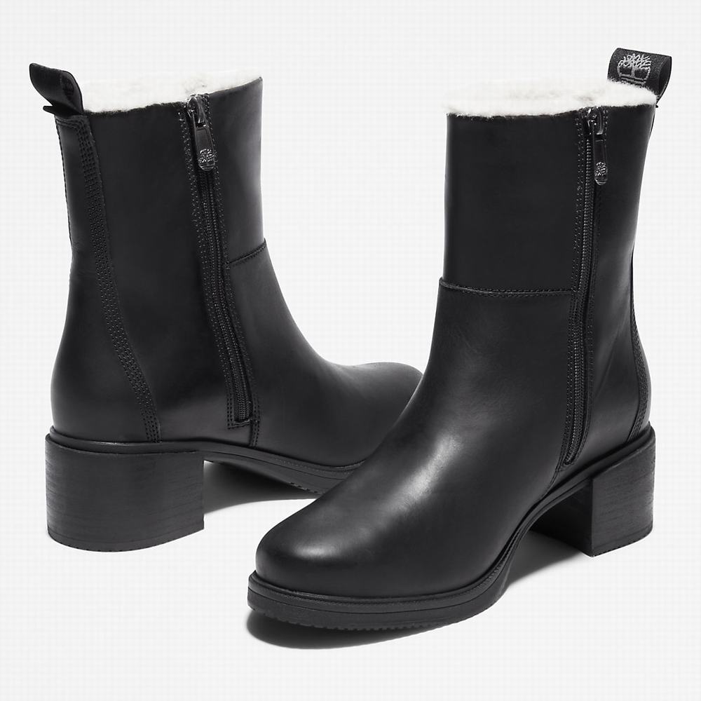 Dámské Zimní Boty Timberland Dalston Vibe Winter Černé | TI74816-614