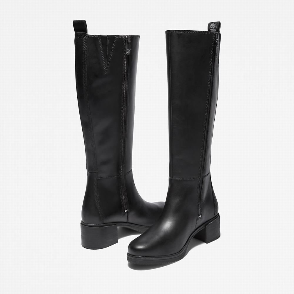 Dámské Zimní Boty Timberland Dalston Vibe Vysoké Černé | TI80253-019