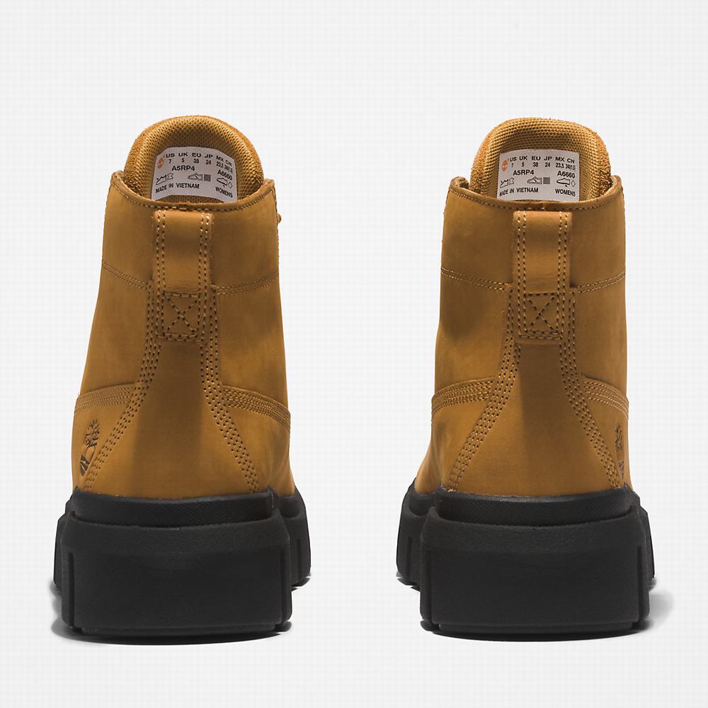 Dámské Zimní Boty Timberland Greyfield Lace-up Světle Hnědé | TI92504-789