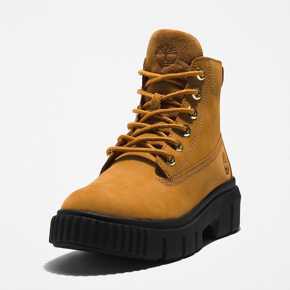 Dámské Zimní Boty Timberland Greyfield Lace-up Světle Hnědé | TI92504-789