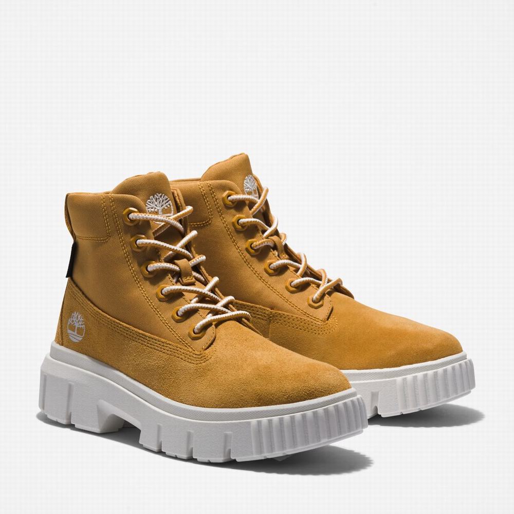 Dámské Zimní Boty Timberland Greyfield Žluté | TI47690-692
