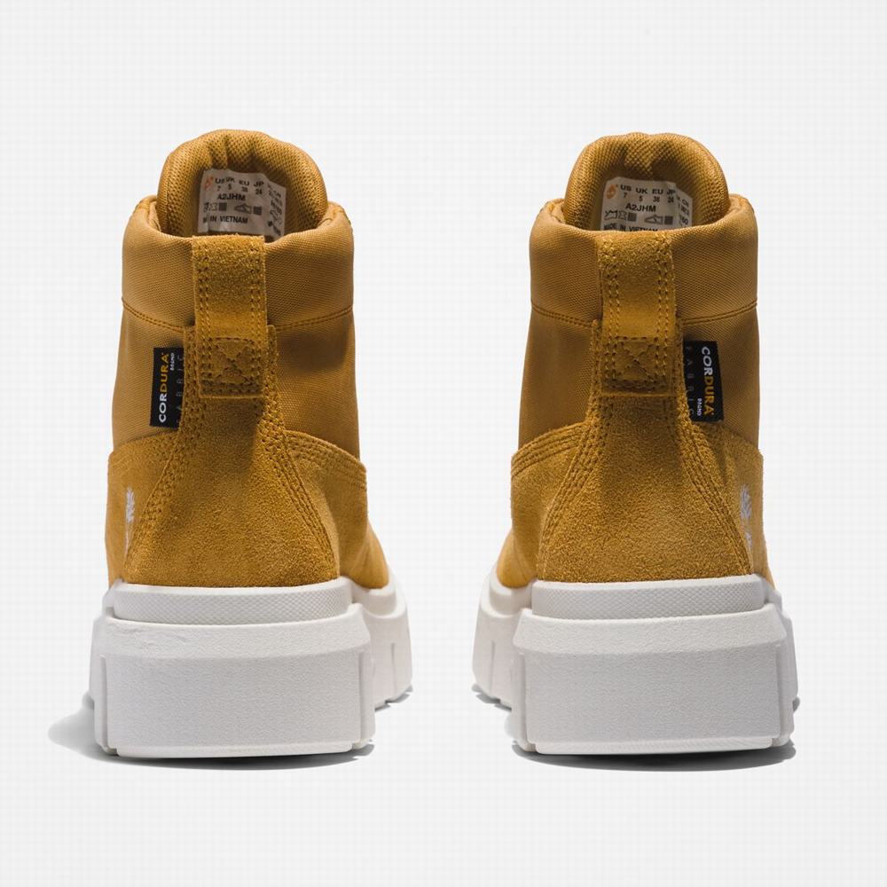 Dámské Zimní Boty Timberland Greyfield Žluté | TI47690-692