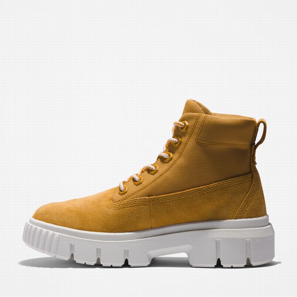 Dámské Zimní Boty Timberland Greyfield Žluté | TI47690-692