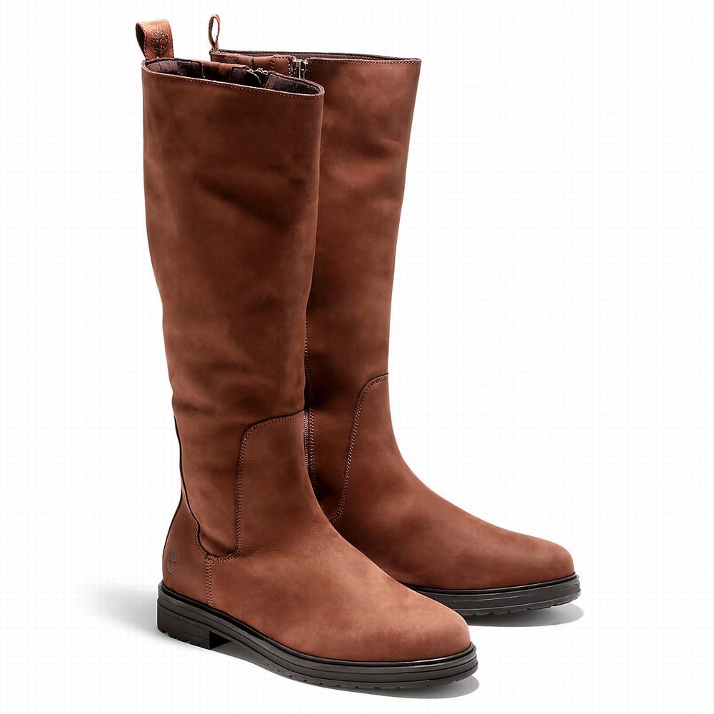 Dámské Zimní Boty Timberland Hannover Hill Vysoké Hnědé | TI28917-614