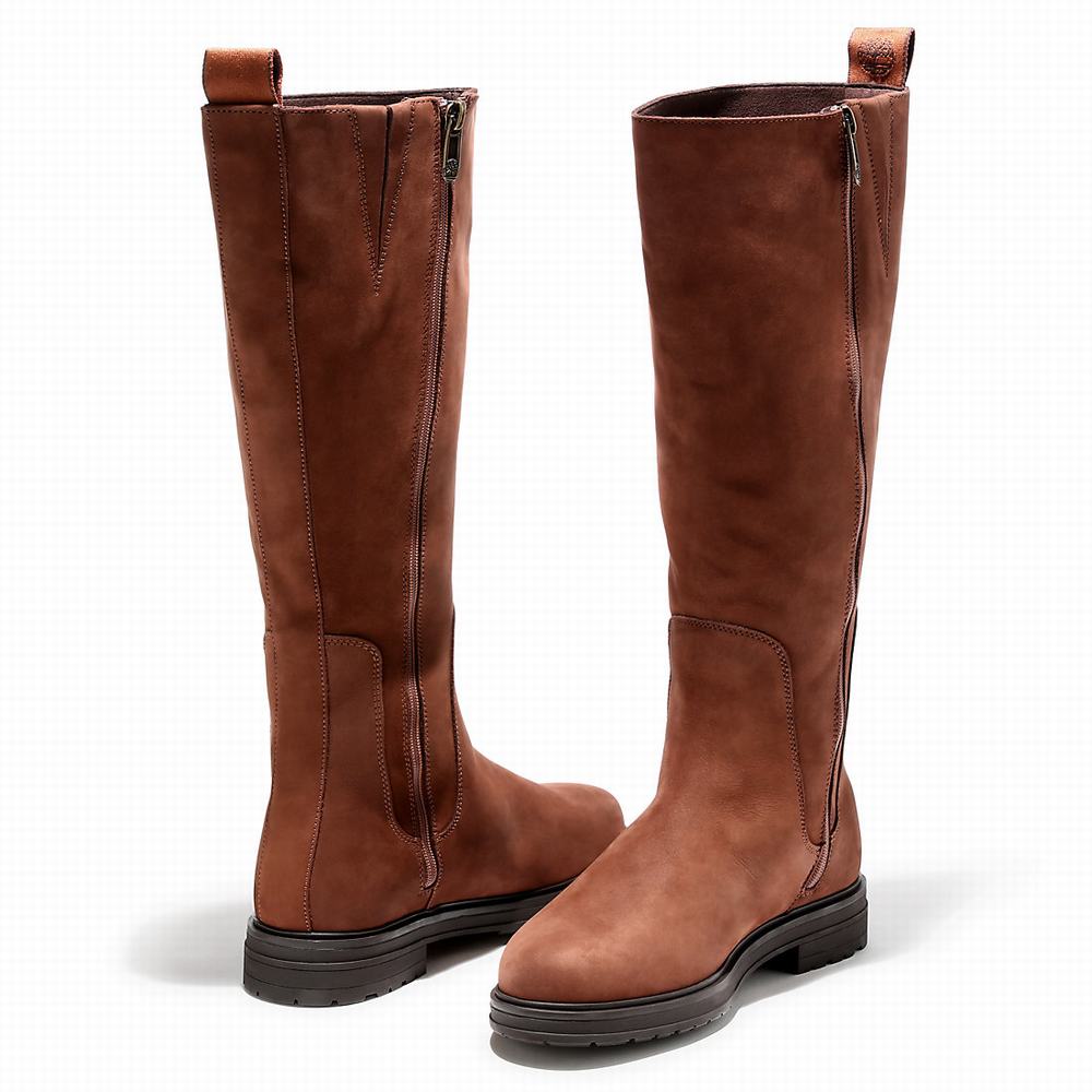 Dámské Zimní Boty Timberland Hannover Hill Vysoké Hnědé | TI28917-614