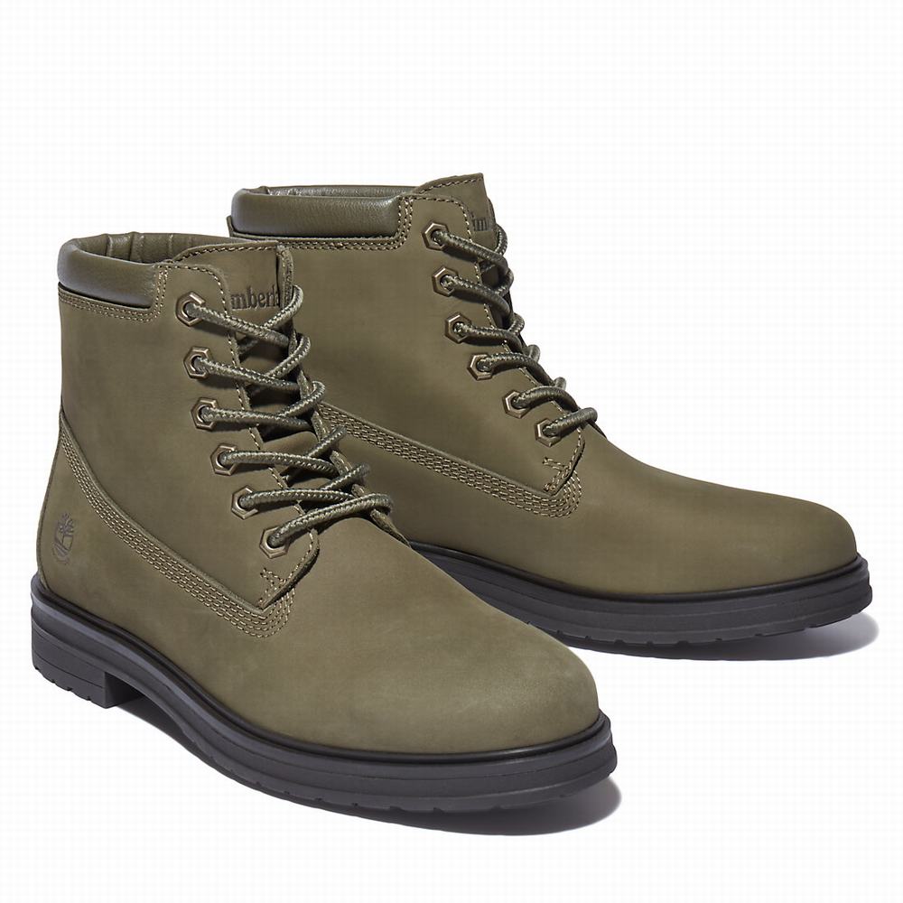 Dámské Zimní Boty Timberland Hannover Hill 6 Inch Tmavě Zelene | TI94160-567