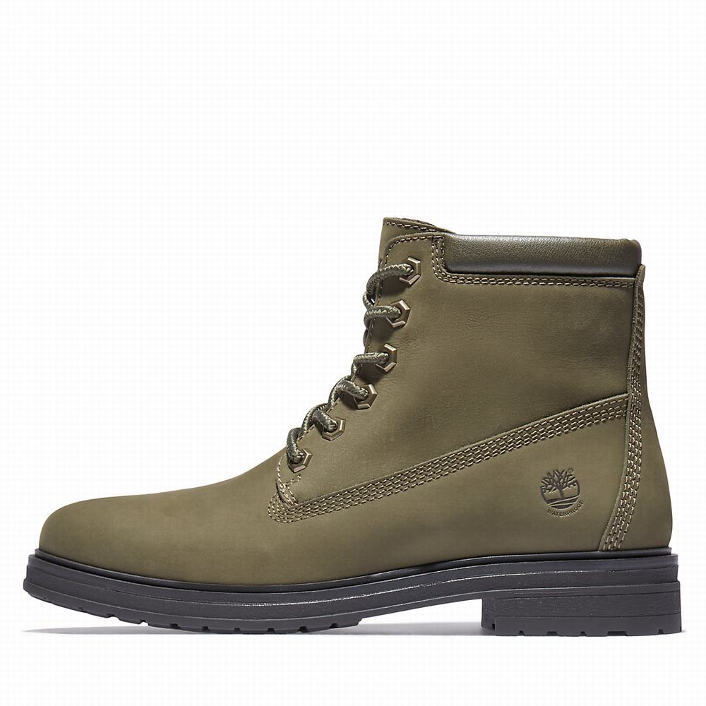 Dámské Zimní Boty Timberland Hannover Hill 6 Inch Tmavě Zelene | TI94160-567