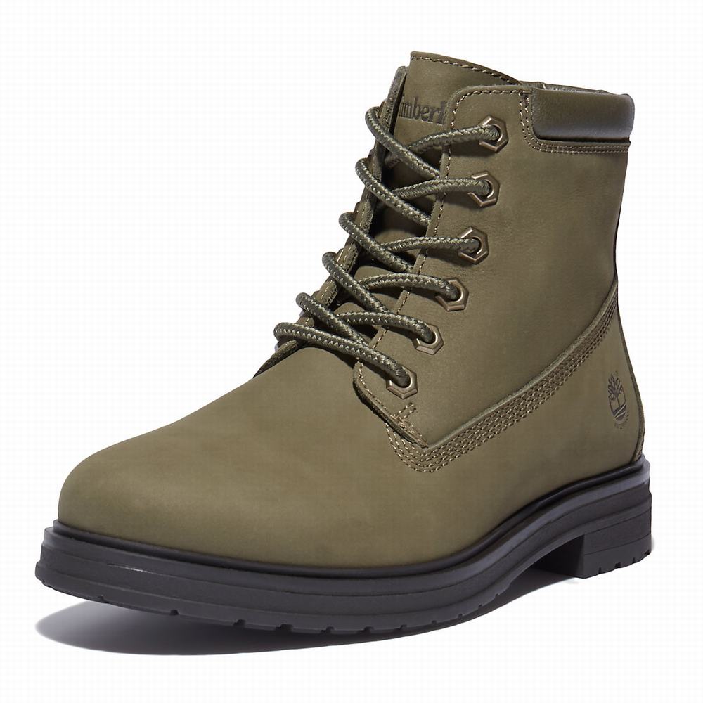 Dámské Zimní Boty Timberland Hannover Hill 6 Inch Tmavě Zelene | TI94160-567