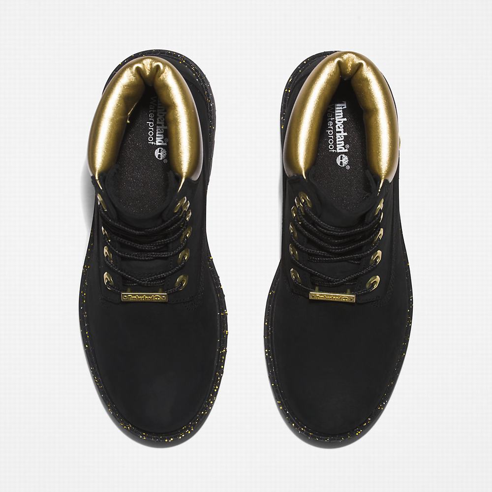 Dámské Zimní Boty Timberland Heritage 6 Inch Černé | TI24017-402