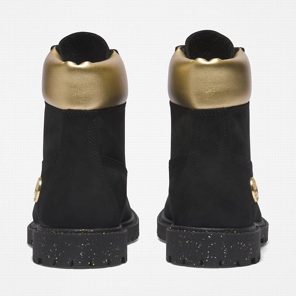 Dámské Zimní Boty Timberland Heritage 6 Inch Černé | TI24017-402