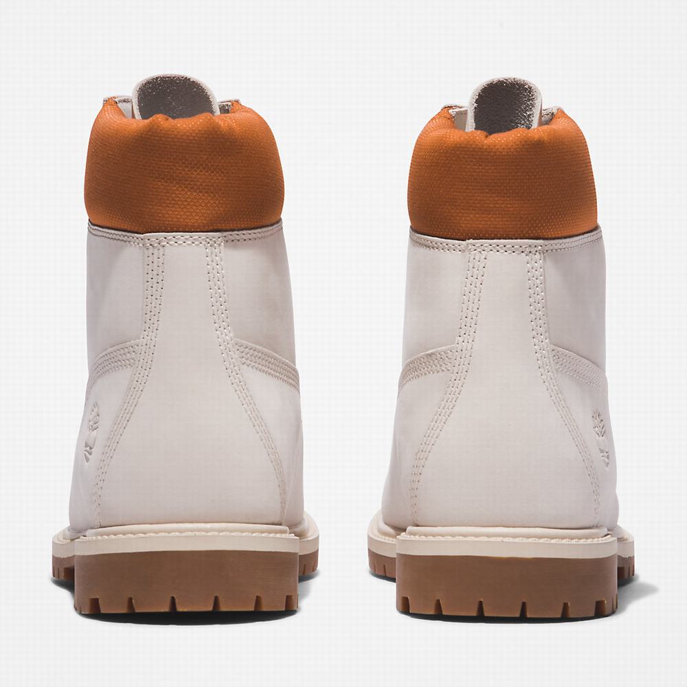 Dámské Zimní Boty Timberland Heritage 6 Inch Bílé | TI24785-947