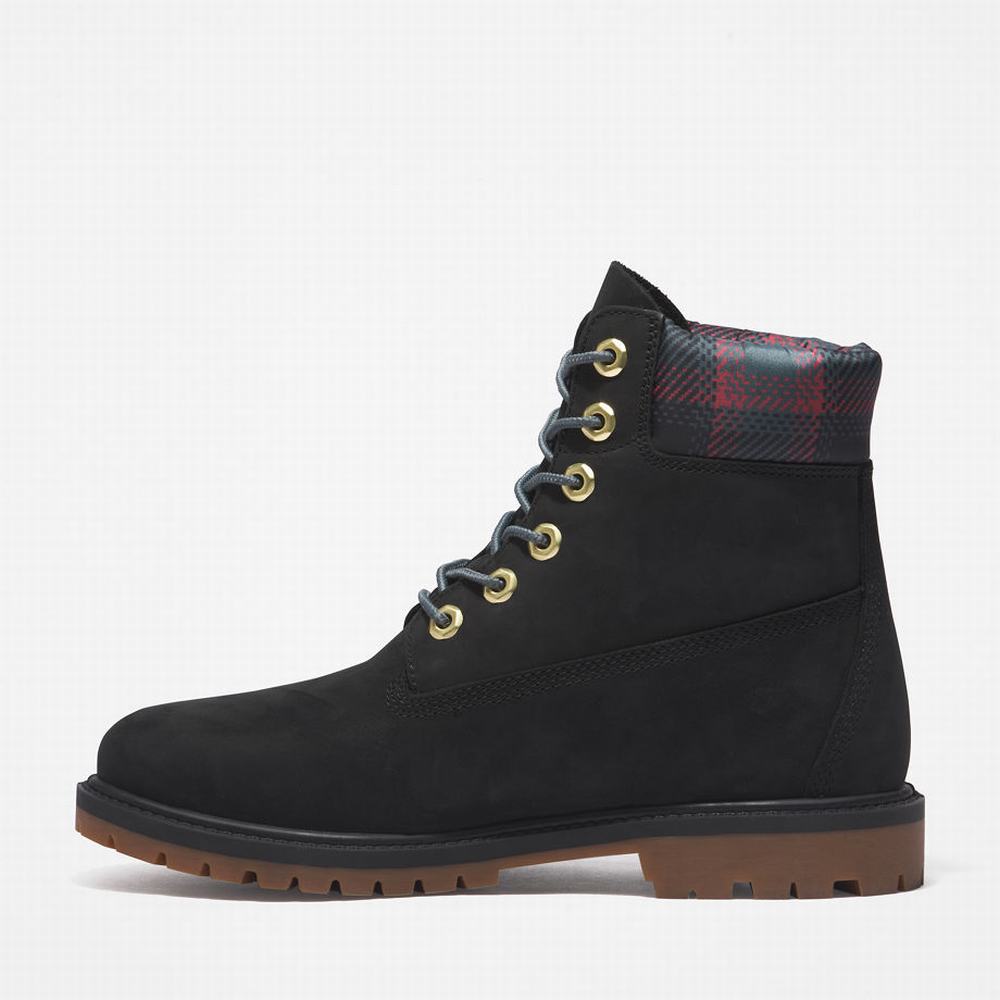 Dámské Zimní Boty Timberland Heritage 6 Inch Černé Hnědé | TI58074-795