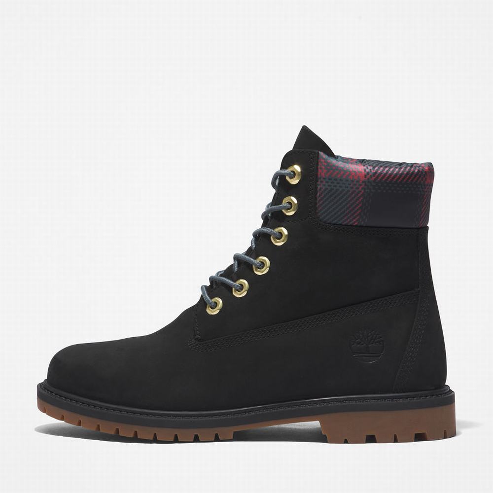 Dámské Zimní Boty Timberland Heritage 6 Inch Černé Hnědé | TI58074-795