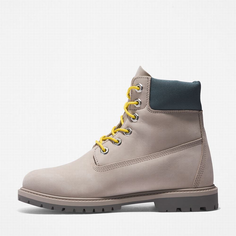 Dámské Zimní Boty Timberland Heritage 6 Inch Béžový | TI68052-598