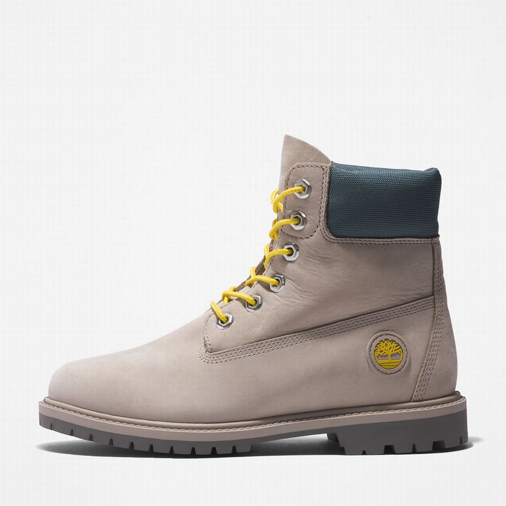 Dámské Zimní Boty Timberland Heritage 6 Inch Béžový | TI68052-598