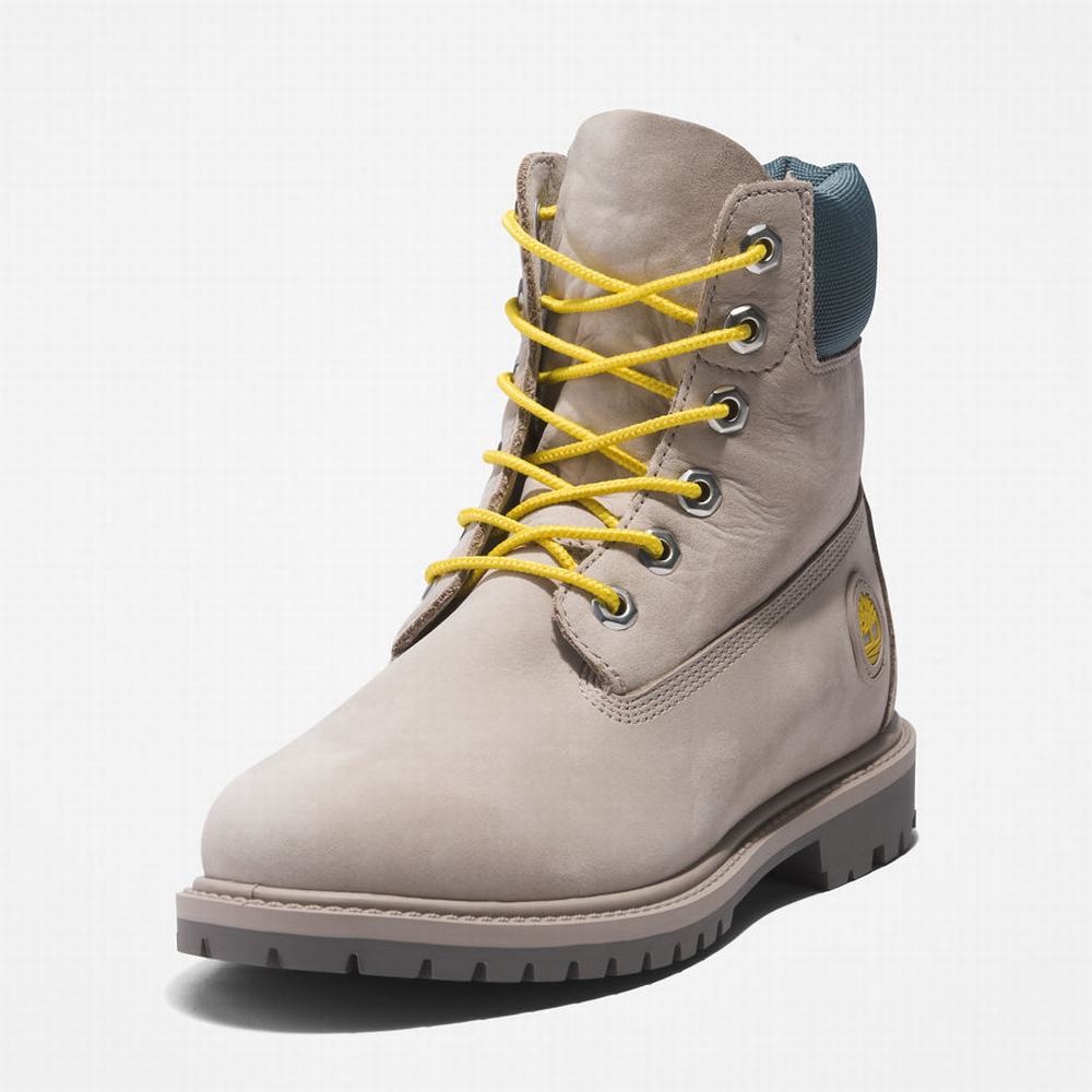 Dámské Zimní Boty Timberland Heritage 6 Inch Béžový | TI68052-598
