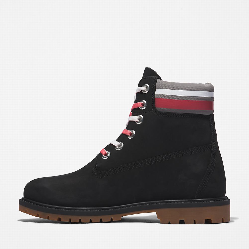 Dámské Zimní Boty Timberland Heritage 6 Inch Černé | TI75264-128