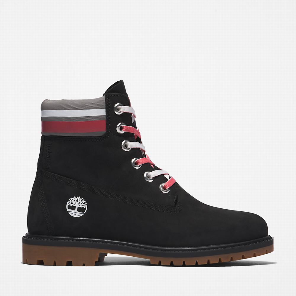Dámské Zimní Boty Timberland Heritage 6 Inch Černé | TI75264-128