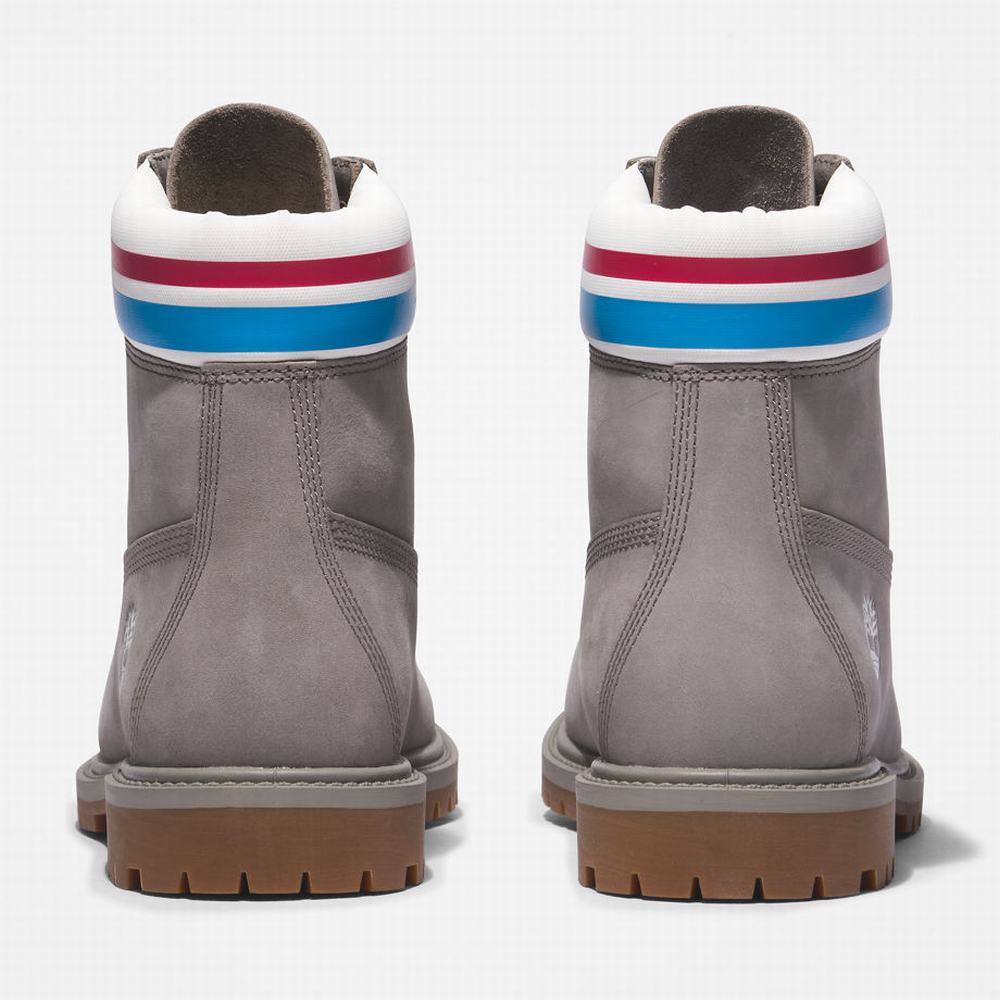 Dámské Zimní Boty Timberland Heritage 6 Inch Šedé | TI76814-216